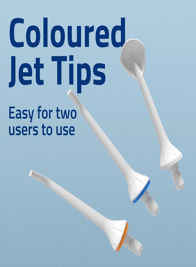 MEDTECH Handyfloss Aqua Water Flosser for Teeth | 300 ML Large Water Tank | 5 Cleaning Modes | 3 Jet Tips | USB Type-C Rechargeable Dental Water Flosser | Water-Resistant Oral Irrigator | 1-Year Warranty - Image 4